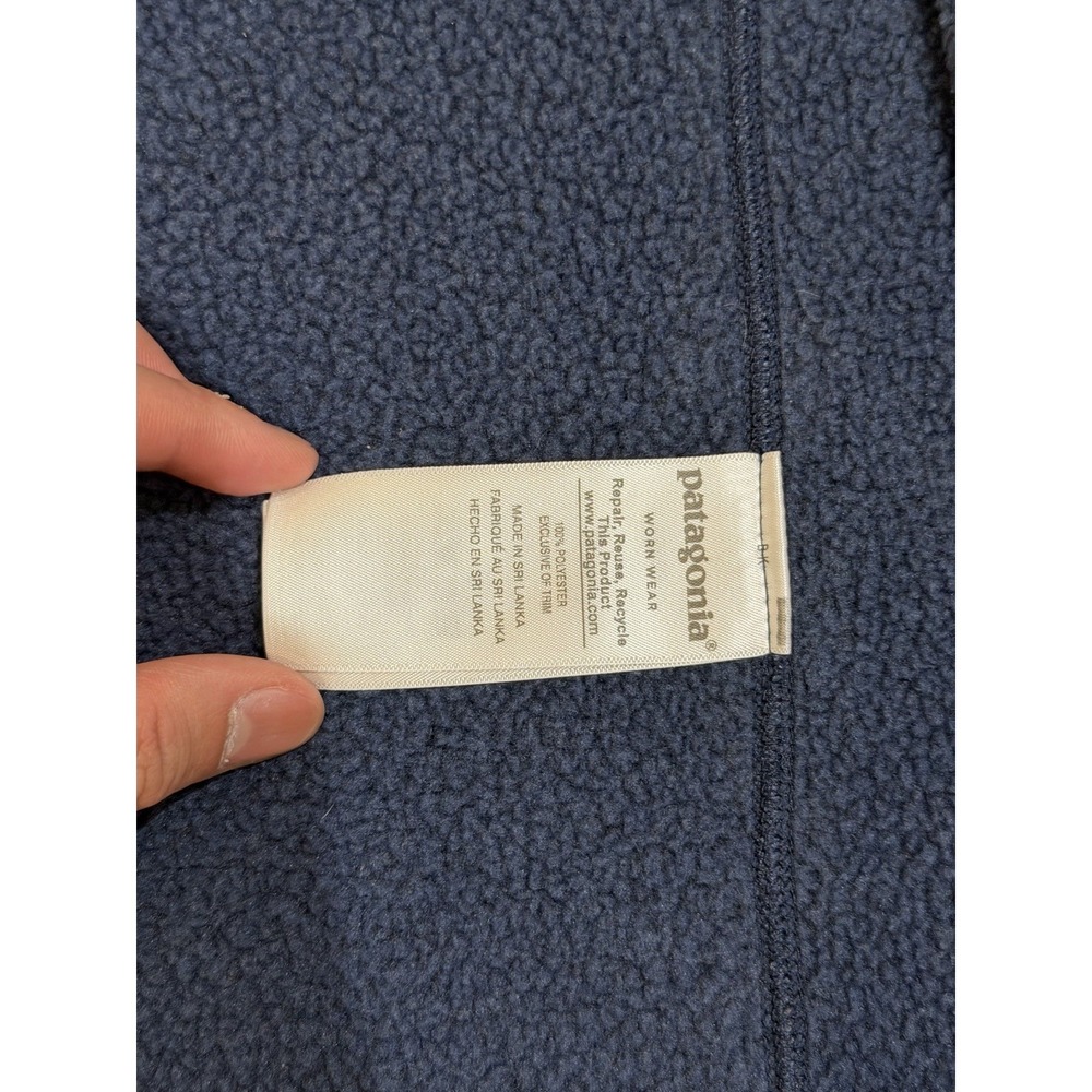 2017 Patagonia Better Sweater Vest Men's S Blue Navy Full Zip Fleece Gorpcore - Picture 6 of 8